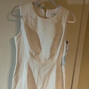Calvin Klein.    White new with tag.